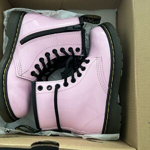 Dr. Martens pink toddler boots